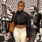 Yipinpay coat for women Women's 2023 Winter New Fashion Padded Collar Short Jacket Warm Bread Jacket coat