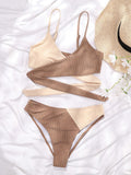 Yipinpay Sexy Bikinis Push Up Bikini Set High Waisted Women Swimsuit Cross Swimwear For Women Bathing Suit Swimming Suits Beachwear