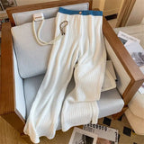 Yipinpay Y2k Summer Short Sleeved Cardigan Wide Leg Pants Sets Crop Denim Shirts 2 Piece Sets Womens Outfits Tops Blusas