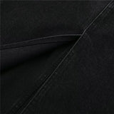 Yipinpay Black Denim Skirt Woman Slit Jean Long Skirts For Women Fashion 2023 High Waist Summer Midi Skirt Y2k Streetwear Skirts