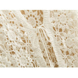 Yipinpay lace sunscreen cardigan with loose knit straps, air-conditioned jacket, spring and autumn new thin women's clothing