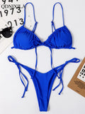 Yipinpay Summer Women Bikini Set Sexy Leopard Split 2 Piece Swimwear Woman Swimsuit with Lace High Waist Thong Bikini Beach Outfits