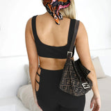 Yipinpay Womens Fashion Solid Color Vest Summer Sexy V-neck Backless Exposed Navel Sleeveless Tops For Daily Wear Club Sports