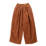 Yipinpay Men Pants Casual Retro Harajuku Ins Fashion Trousers New High Street Baggy Wide-leg Pants  All-match Corduroy Unisex Pantalones