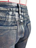 Yipinpay New Denim Pencil Pants For Women 2024 Hot Gold Tight Height Stretch Comfortable Casual Denim Pants For Ladies