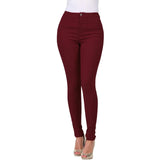 Yipinpay New 7 Colors High Waist Slim Fit Jeans For Women Fashion Stretch Skinny Denim Pencil Pants Casual Female Trousers S-2XL