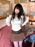 Yipinpay Autumn Basic Knitted Slim Blouse Office Lady Korean Fashion Casual Tops Chic Solid Elegant Pullover Woman Outfits Design