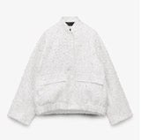 Yipinpay Sequin Gold Bomber Jacket For Women Loose Stand Collar Long Sleeve Coat 2023 Autumn Winter Street Female Outwear Jackets