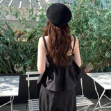 Yipinpay Camis Vintage Blouse Blusas Crop Tops Camisa Temperament Black Cake Doll Shirt Ruffled Women's 2023 Spring New Y2k French