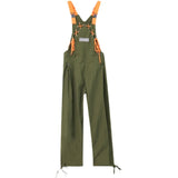 Yipinpay Women's Casual Suspender Overalls Vintage Fashion Straight Wide Leg Pants Tooling Style Baggy Mopping Trouser All Season