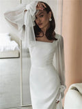 Yipinpay White Ruffled Mesh Maxi Dress For Women High Waist Fashion Elegant Patchwork Slim Party Dress Female Lace-Up Long Dress