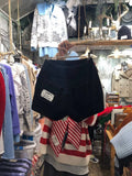 Yipinpay Cortos De Mujer Autumn Wild Knitted Casual Letter Shorts Women Wide Leg Pocket Shorts Feminino Casual Y2k
