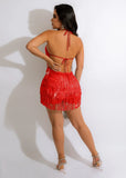 Yipinpay Women's Fringe Romper 2024 Sequined Lace-Up Mid-Waist Party Chic Ladies Summer Comfortable Slim Strap Romper Shorts