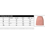 Yipinpay Women's Bag Hip Short Skirt High Waist Zipper Autumn Winter A-line Solid Color/Leopard Print Skirt