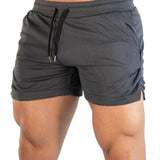 Yipinpay New Running Shorts Men Sports Jogging Fitness Shorts Summer Casual Gym Workout Men Shorts Solid Sport Fitness Shorts