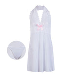 Yipinpay Sexy Lingerie Women Lace Night G-String Sexy Underwear Babydoll Sleepwear Lingerie Sexy Hot Erotic Dress Plus Size M-3XL