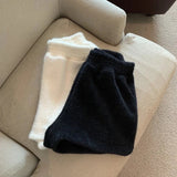 Yipinpay Wide Leg Loose Sexy High Waist Straight Y2k Shorts Black Short Pants Women Pantalones Cortos De Mujer Wild Casual