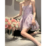 yipinpay Women's Dress Sexy Fashion Short Skirt Puffy Party Dress Off The Shoulder Backless Prom Dresses for Women Princess Dress