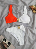 Yipinpay Waist Bikinis 2023 Women Swimsuit Female Swimwear Patchwork Push Up Beach Brazilian Bikinis Set Bathing Suit Beachwear