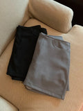 Yipinpay Spicy A-line Wrap Hip Versatile High Waist Grey Suit Short Skirt Faldas Mujer Moda Slim Y2k Harajuku Jupe Black Mini Skirt