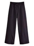 Yipinpay Autumn 2 Piece-Set Tracksuit Trousers Outfits Female Slim High Waist Drawstring Fashion Clothes Loose Women's Pants Sets