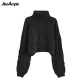 Yipinpay Autumn/Winter New in Matching Set Women's Korean Elegant High Neck Knitted Sweater Casual Pants Two Piece Female Clothing