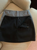 Yipinpay Spicy A-line Wrap Hip Versatile High Waist Grey Suit Short Skirt Faldas Mujer Moda Slim Y2k Harajuku Jupe Black Mini Skirt