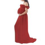 Yipinpay Dresses For Photo Shoot Sexy Robe Grossesse Shooting Photo Maxi Dress Wedding Party Photography Pregnant Women Clothe