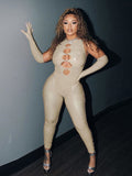 Yipinpay Summer Sexy Diamond Jumpsuits Women Sleeveless Cut Out Mesh Sheer Patchwork Bodycon One Piece Rompers Fitness Clubwear