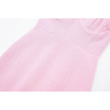 Yipinpay Pink Corset Dress Woman Ruffle Summer Long Dress Women Textured Backless Sexy Dresses Elegant Party Dresses For Women