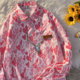 Yipinpay Jacket Women 2024 Summer New Casual Fashion Wild Loose Small Daisy Thin Long-sleeved Chiffon Sunscreen