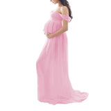 Yipinpay Dresses For Photo Shoot Sexy Robe Grossesse Shooting Photo Maxi Dress Wedding Party Photography Pregnant Women Clothe