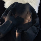 Yipinpay Hooded Sweaters For Men In Winter American Knitwear Sweater Port Vibe Small Crowd High Street Lovers Sweater Trend Top