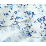 Yipinpay New 2024 Women Floral Print Satin Long Skirt Vintage High Elastic Waist A-line Spring Summer falda larga