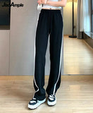 Yipinpay Women's Autumn Winter Suit Korean Elegant Chic Short Knit Sweater Wide Leg Pants Two Piece Female Fashion Sweater Matching Set