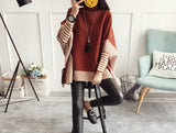 Yipinpay Women Pullover Female Sweater Fashion Autumn Winter Shawl Warm Casual Loose Knitted Tops