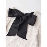 Yipinpay Winter Women Contrast Color Bow Sequin Dress O Neck Long Sleeve Female Christmas Party Mini Dresses