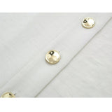 Yipinpay Off White Skirt Woman Button Long Skirts For Women Fashion 2023 Summer High Waist A Line Skirt Elegant Women's Skirts