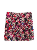 Yipinpay Printed Mini Skirt Women High Waist Vintage Skirt Sets Ruched Short Skirts Woman Fashion 2023 Streetwear Y2k Pleated Skirts