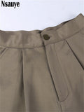 yipinpay Shorts For Women 2023 Summer Y2K Casual Fashion Brown High Waisted Mini Skinny Sexy Club Shorts Outfits A Line Bottom