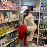 Yipinpay Hot Girl Faux Fur Coat Women's Autumn and Winter Mid-length Loose Thickened Warm Plush Soft Coat Fashion Female Clothes