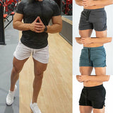 Yipinpay New Running Shorts Men Sports Jogging Fitness Shorts Summer Casual Gym Workout Men Shorts Solid Sport Fitness Shorts