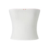 Yipinpay Women's Y2K Fairy Bandeau Summer Casual Strapless Backless Flower Patchwork Hotsweet Ladies Vest for Club Party