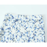 Yipinpay New 2024 Women Floral Print Satin Long Skirt Vintage High Elastic Waist A-line Spring Summer falda larga