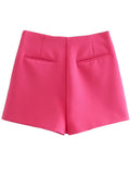 Yipinpay High Waist Green Shorts Women Summer Skirt Shorts Woman Asymmetric Skort Fashion Casual Shorts Y2k Streetwear Short Pants