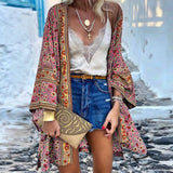 Yipinpay Casual Cloak Cardigan for Swimsuit woman 2024 Summer Beach Swimwear Smock Tops Long Sleeved Female Clothing