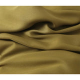Yipinpay New Women Olive Green Satin Slip Dress Crossed Double Thin Strap Back Flowy Neckline Female Party Sexy Dresses