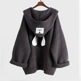 Yipinpay Women's 2024 Autumn New Matching Set Korean Elegant Hoodie Knitted Coat+Long Sleeve+Shark Pants Three Piece Female Clothing Suit