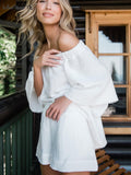 Yipinpay White Cotton Vacation Outfits With Shorts Slash Neck Lace Blouse And Hot Pants Two Pieces Sets 2023 Shorts Sets Lady