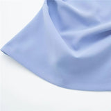 Yipinpay Blue Corset Top Women Off Shoulder Tube Tops For Women 2023 Ruched Backless Sexy Tops Woman Fashion Sleeveless Summer Top